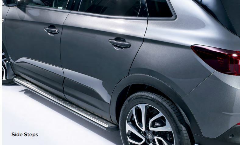 Genuine Vauxhall Grandland & Grandland X 2018-On Side Steps 39156317 New!