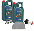 Ford Transit FWD & Custom 2.0 Ecoblue Service Kit inc Genuine Castrol 0W-30 Oil