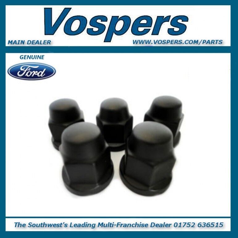 Genuine Ford Transit 2000 - 2013 26mm Wheel Nut Covers x5 4041979
