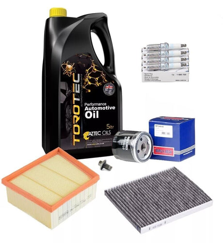 Fits: Ford Fiesta ST-2, ST-3, ST180 & ST200 Full Service Kit inc 5w20 Engine Oil