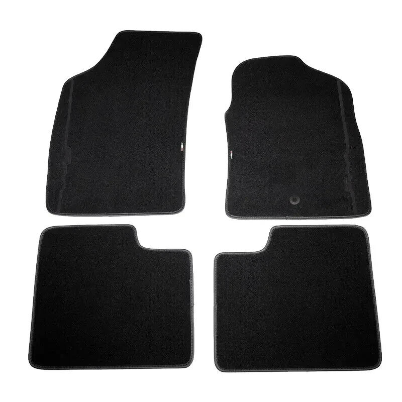 Genuine Fiat 500 2007-2012 Tailored Velour Carpet Floormats Front and Rear New