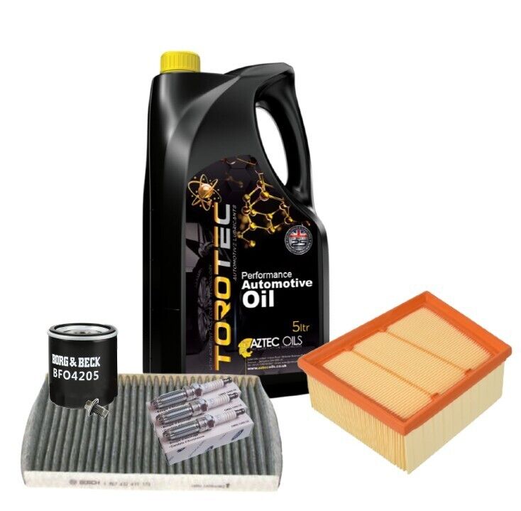 Ford Fiesta Mk8 1.1L Full Service Kit inc 5L 5w20 Engine Oil