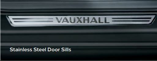 Genuine Vauxhall Viva 2016-2019 Stainless Steel Door Sills 95264201 New!