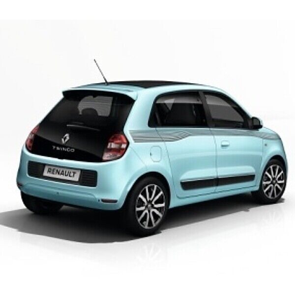 Genuine Renault Twingo Mk3 Exterior Customised Black Side Stickers 8201589513