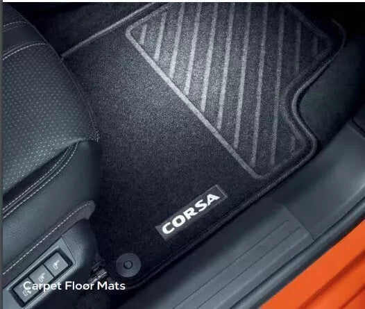 Vauxhall Corsa 2019-Present Economy Floor Mats Carpet