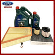 Genuine Ford Mondeo MK4 2.0 TDCi Full Service Kit Inc 5W30 Castrol Engine Oil