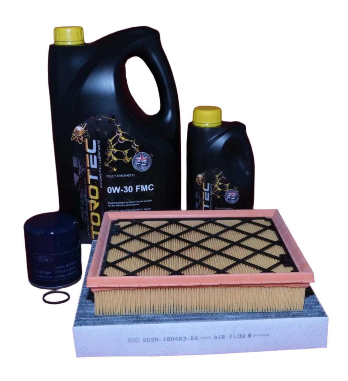 Genuine Ford Mondeo 2.0 DURATORQ Full Service Kit inc OEM Engine Oil 2342384