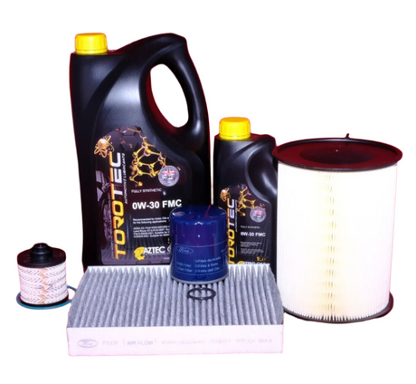 Genuine Ford Focus 2.0 TDCI Full Service Kit inc 0W30 OEM Engine Oil 2344121
