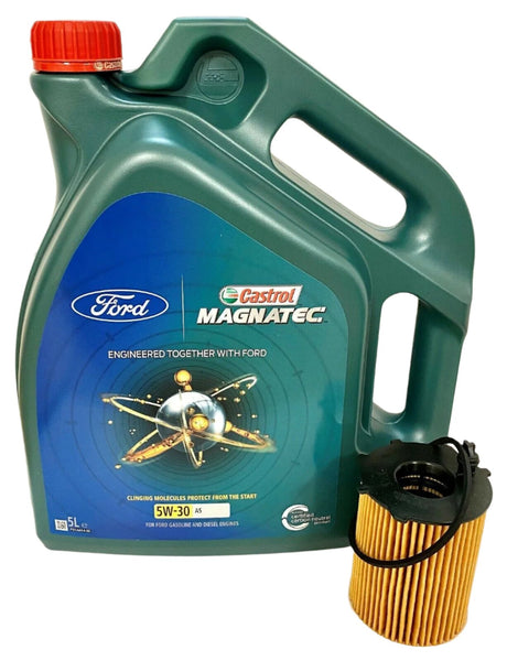 Genuine Ford Fiesta / Focus 14 15 16 Duratorq 5w30 Oil & Oil Filter