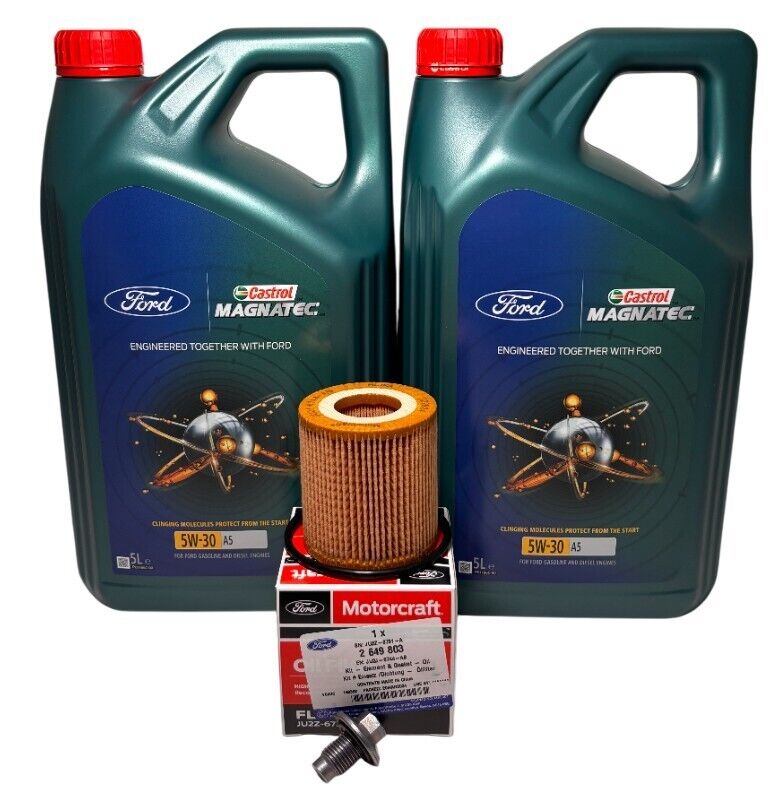 Genuine Ford Ranger Service kit, Castrol Oil & Oil Filter 2.0 2.2 3.2 TDCi 2011+