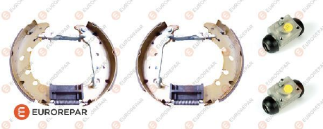 Ford Fiesta Mk5 KA & Street KA Eurorepar Rear Brake Shoes & Cylinders