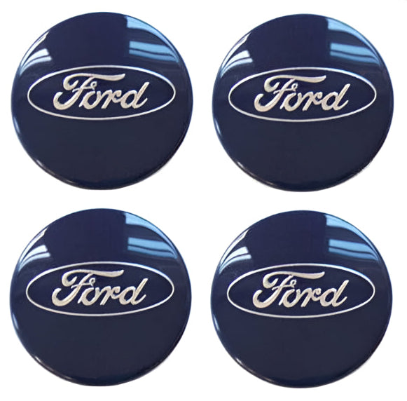 Genuine Ford (Most Models) 54mm Alloy Wheel Centre Cap x4 New. 1429118