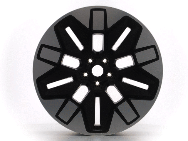 Genuine Alloy Wheel 21" front, 5 x 2-spoke design, Asphalt Matt and Bright Machined - 2693602