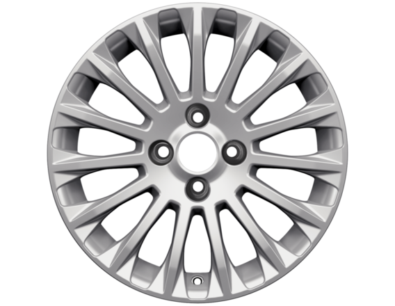 Genuine Alloy Wheel 16" 15-spoke design, silver - 2238258