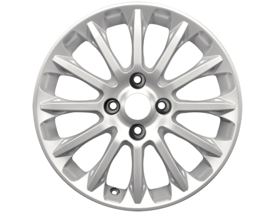 Genuine Alloy Wheel 16" 12-spoke verve design, sparkle silver - 2237412