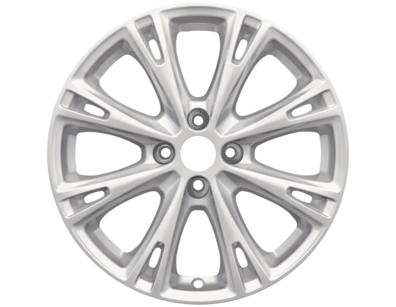 Genuine Alloy Wheel 17" 8-spoke design, sparkle silver - 2238228