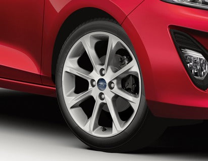 Genuine Alloy Wheel 17" 8-spoke design, Sparkle Silver - 2238244