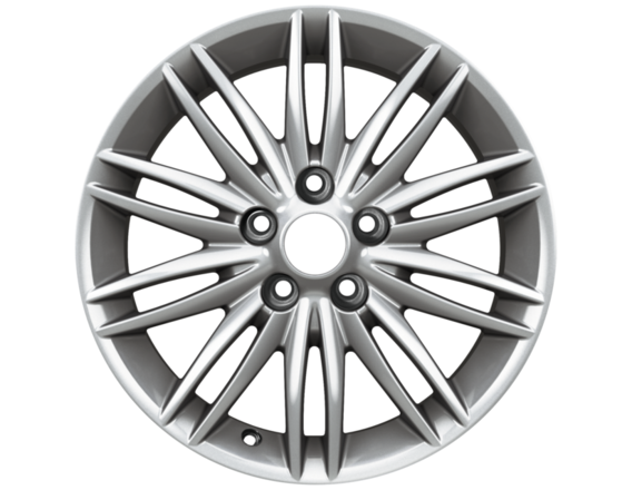 Genuine Alloy Wheel 16" 10 x 2-spoke premium design, silver - 2237376