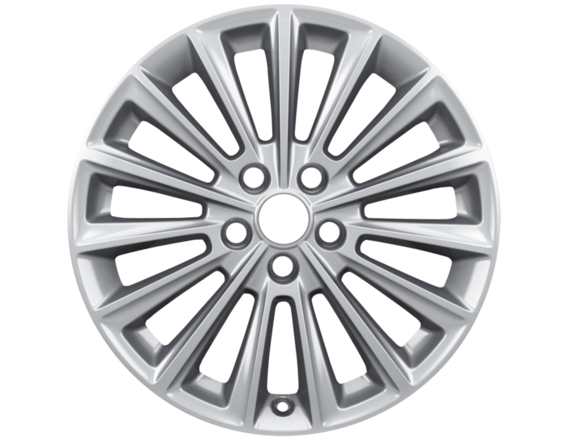 Genuine Alloy Wheel 17" 15-spoke design, silver - 2238239