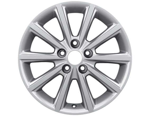 Genuine Alloy Wheel 16" 10-spoke design, silver - 2238237