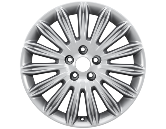 Genuine Alloy Wheel 17" 15-spoke design, sparkle silver - 1859247