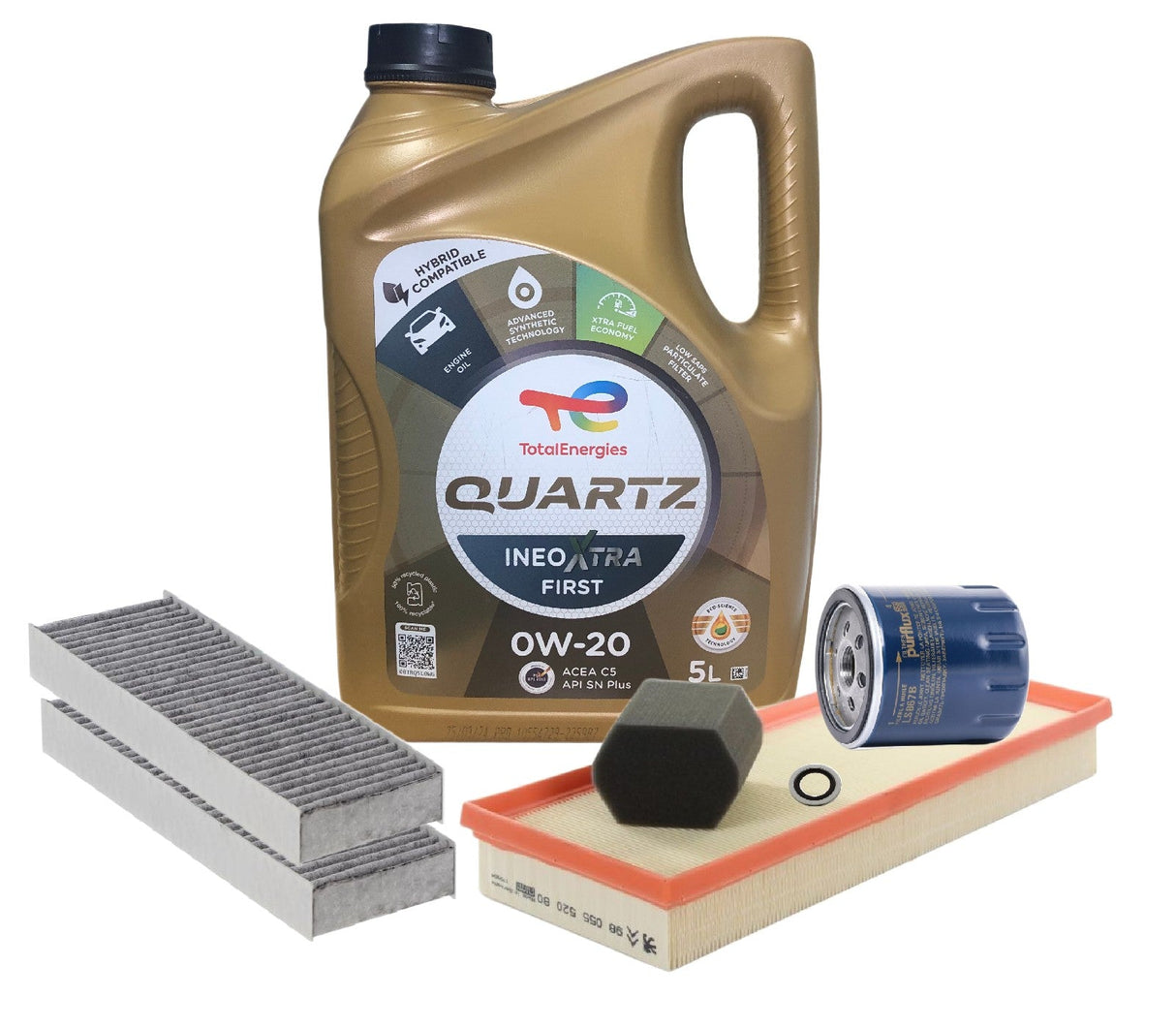 Genuine Peugeot 2008 1.2L PureTech 100 Petrol 2019 Onwards Full Service Kit - 92500072