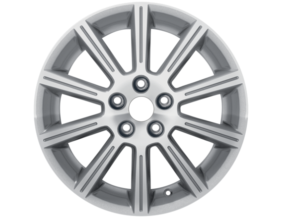 Genuine Alloy Wheel 17" 10-spoke design, silver - 2237347