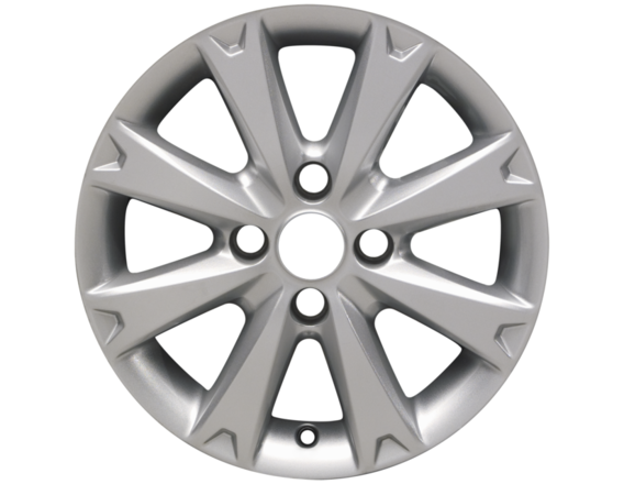 Genuine Alloy Wheel 15" 8-spoke design, silver - 2237332