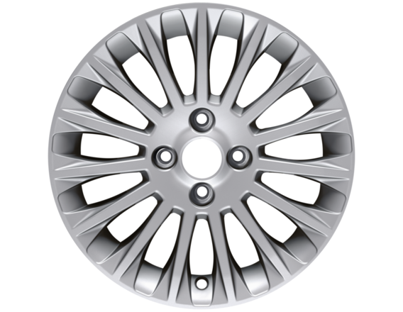 Genuine Alloy Wheel 16" 15-spoke design, silver - 2238220