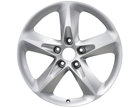Genuine Alloy Wheel 16" 5-spoke design, silver - 2237321