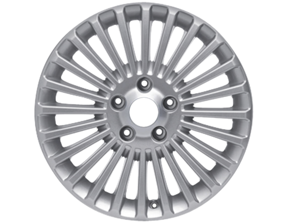 Genuine Alloy Wheel 16" 24-spoke design, silver - 2260843