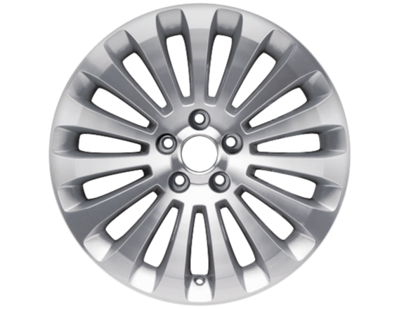 Genuine Alloy Wheel 17" 15-spoke design, silver - 2237315