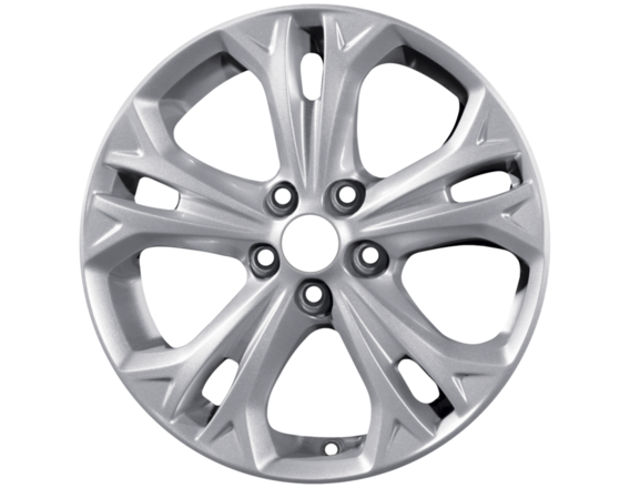 Genuine Alloy Wheel 17" 5-spoke Y design, silver - 2238222