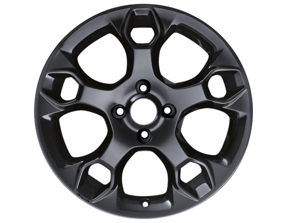 Genuine Alloy Wheel 17" 5-spoke Y design, Black - 2260870
