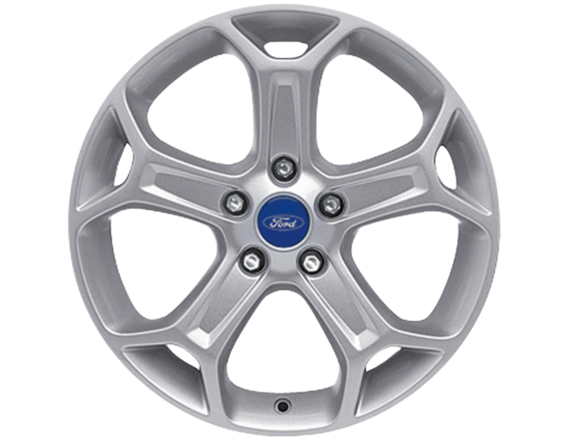 Genuine Alloy Wheel 17" 5-spoke Y design, silver - 1482518