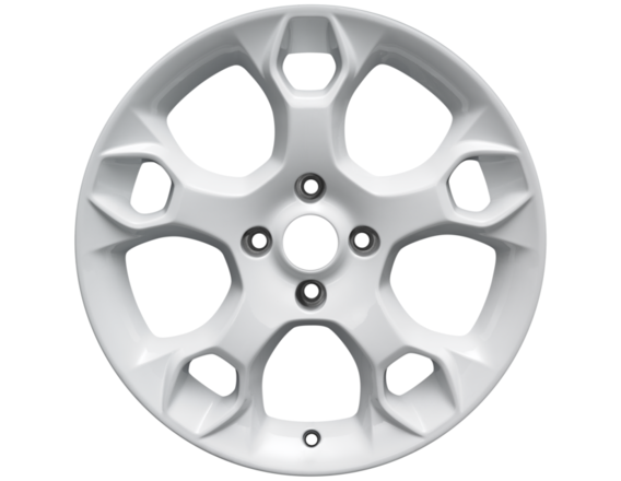Genuine Alloy Wheel 17" 5-spoke Y design, Frozen White - 2260864