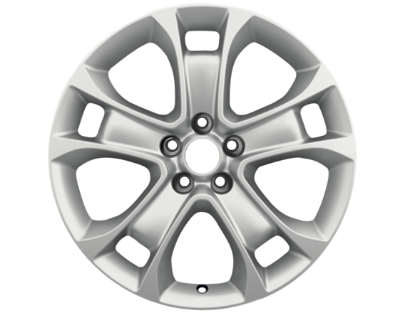 Genuine Alloy Wheel 18" 5 x 2-spoke design, Luster Nickle - 2179454