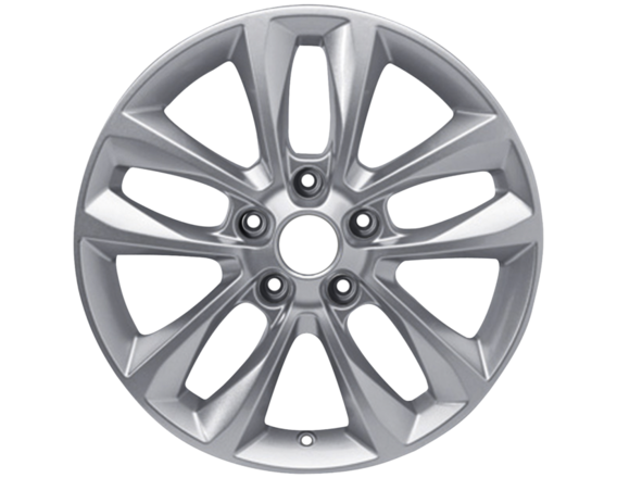 Genuine Alloy Wheel 16" 5 x 2-spoke design, silver - 2237367