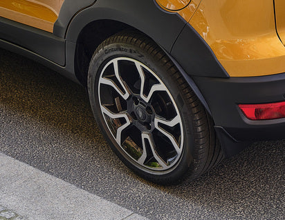 Genuine Alloy Wheel 17" 5 x 2-spoke design, Absolute Black Machined - 2472211