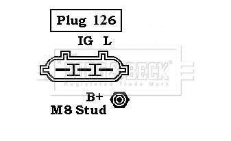 Borg & Beck - ALTERNATOR - BBA2197 - Fits: L/Rover Defender, Discovery