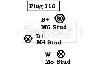 Borg & Beck - ALTERNATOR - BBA2235 - Fits: Ford Escort, Fiesta