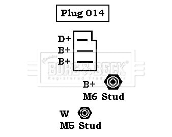 Borg & Beck - ALTERNATOR - BBA2380 - Fits: L/Rover Defender, Rover Mini