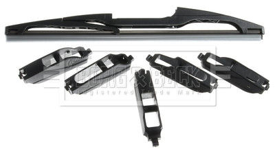 Borg & Beck - WIPER BLADE REAR - BW11R - Fits: "Rear Wiper Blade 11"""