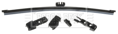 Borg & Beck - WIPER BLADE REAR FLAT - BW11RF - Fits: "Rear Flat Wiper Blade 11"""