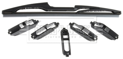 Borg & Beck - WIPER BLADE REAR - BW12R - Fits: "Rear Wiper Blade 12"""