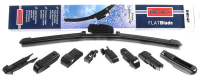 Borg & Beck - WIPER BLADE FLAT - BW14F - Fits: "Flat Wiper Blade 14"""