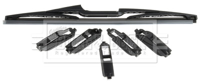 Borg & Beck - WIPER BLADE REAR - BW14R - Fits: "Rear Wiper Blade 14"""