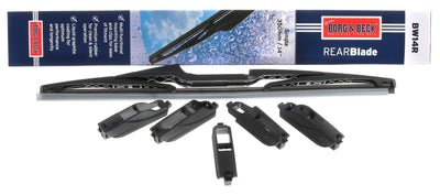 Borg & Beck - WIPER BLADE REAR - BW14R - Fits: "Rear Wiper Blade 14"""