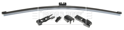 Borg & Beck - WIPER BLADE REAR FLAT - BW14RF - Fits: "Rear Flat Wiper Blade 14"""