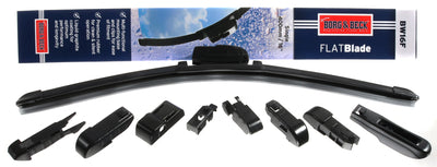 Borg & Beck - WIPER BLADE FLAT - BW16F - Fits: "Flat Wiper Blade 16"""